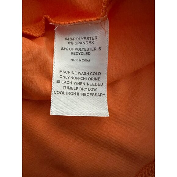 01. Algo Boys Quick Dry Performance Long Sleeve Polo Size M 8/10 NWOT - Picture 4 of 5